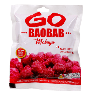 Premium Go Baobab Sweet Red mabuyu 100g pack, authentic African baobab snack with sweet tangy flavor. Perfect for anyone looking to buy mabuyu snack or order ubuyu online.